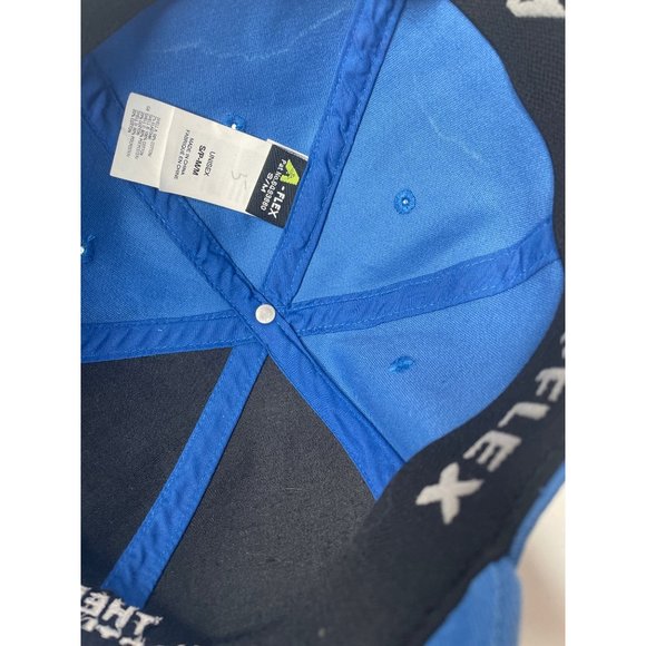 The North Face hat A Flex blue with elastic adjustable band - Picture 8 of 9